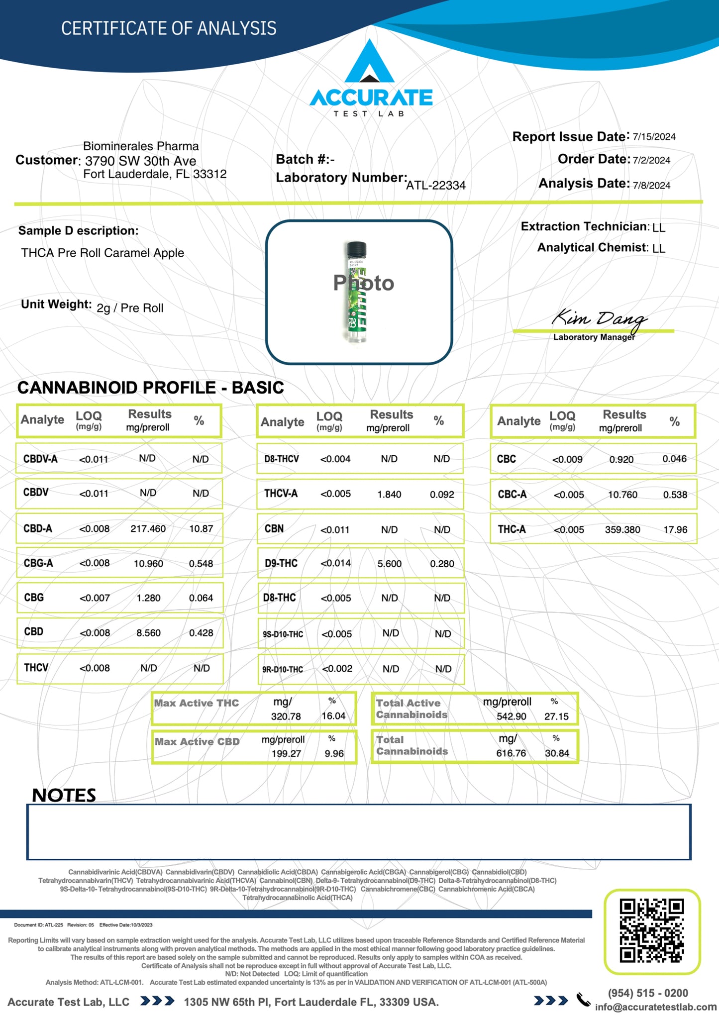 Caramel Apple (Sativa) 2G Pre-Roll with Glass Tip and GummyCap™