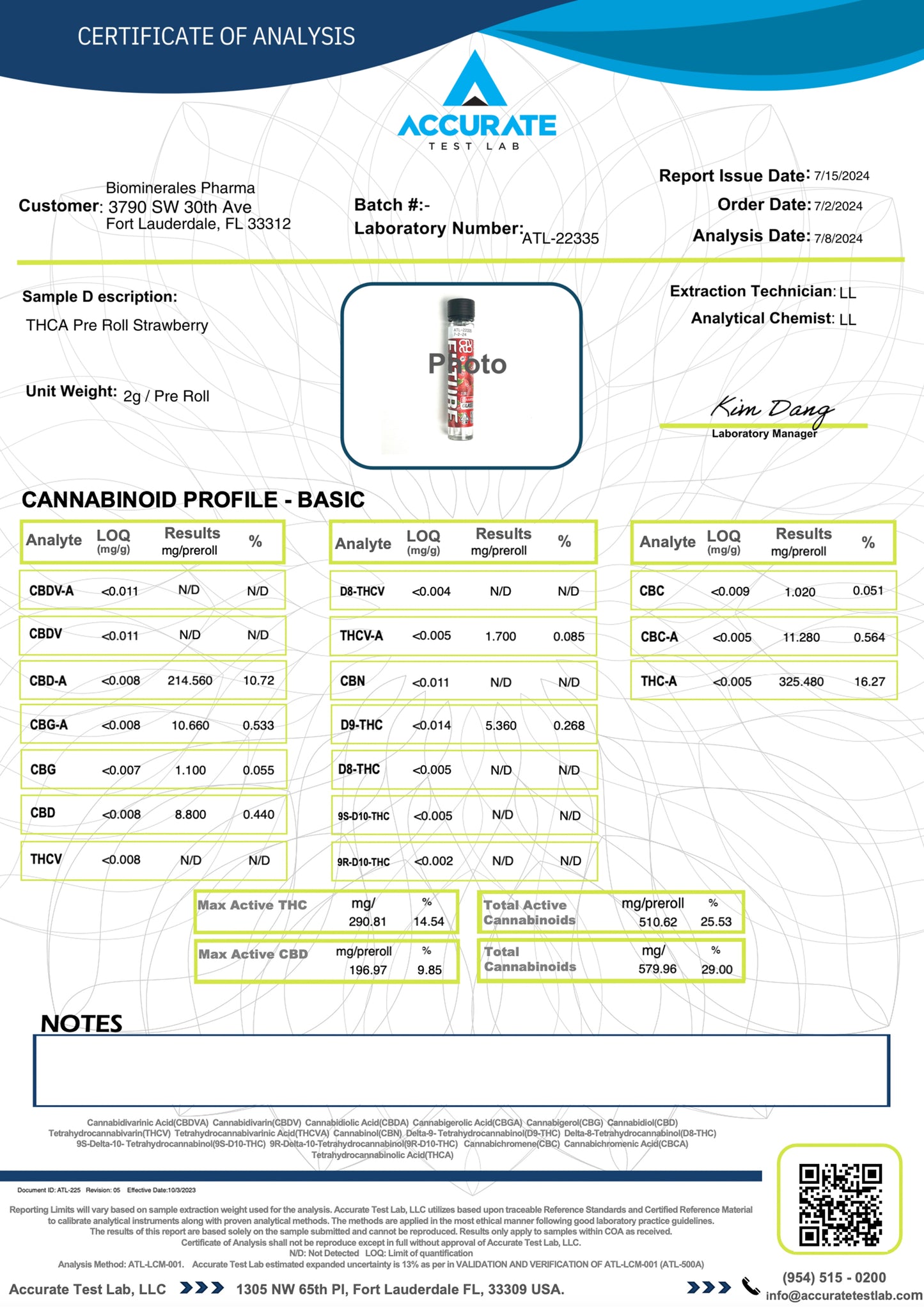 Strawberry (Sativa) 2G Pre-Roll with Glass Tip and GummyCap™