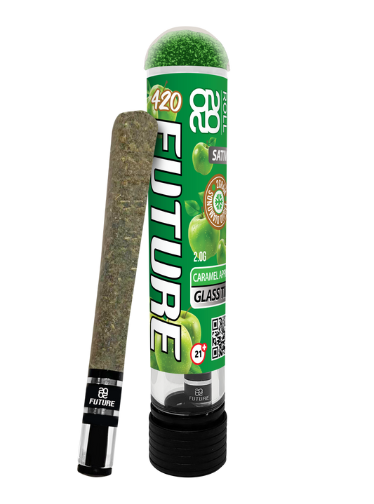 Caramel Apple (Sativa) 2G Pre-Roll with Glass Tip and GummyCap™