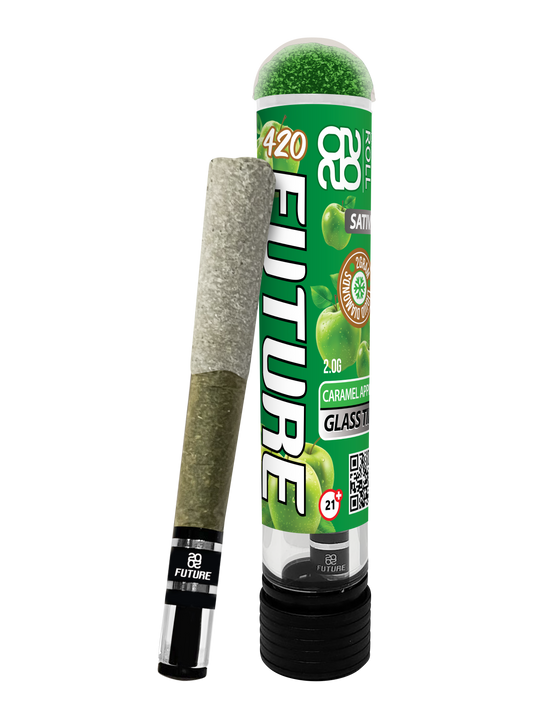 Caramel Apple (Sativa) 2G Pre-Roll with Glass Tip and GummyCap™