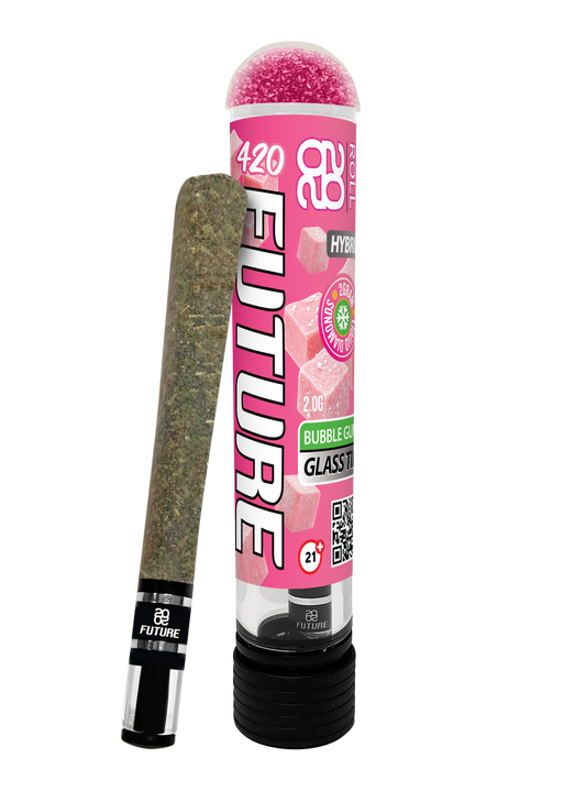 Bubble Gum (Hybrid) 2G Pre-Roll with Glass Tip and GummyCap™