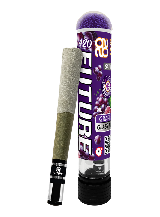 Grape (Sativa) 2G Pre-Roll with Glass Tip and GummyCap™