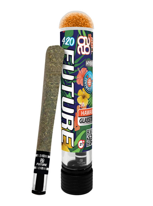 Hawaii (Hybrid) 2G Pre-Roll with Glass Tip and GummyCap™