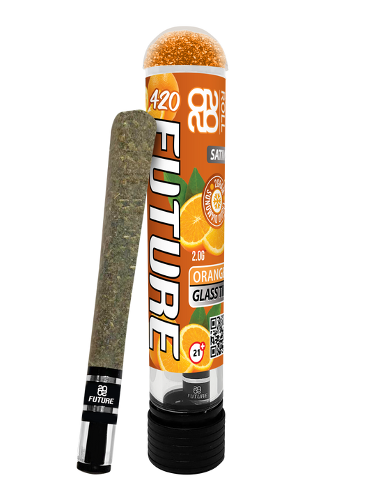 Orange (Sativa) 2G Pre-Roll with Glass Tip and GummyCap™