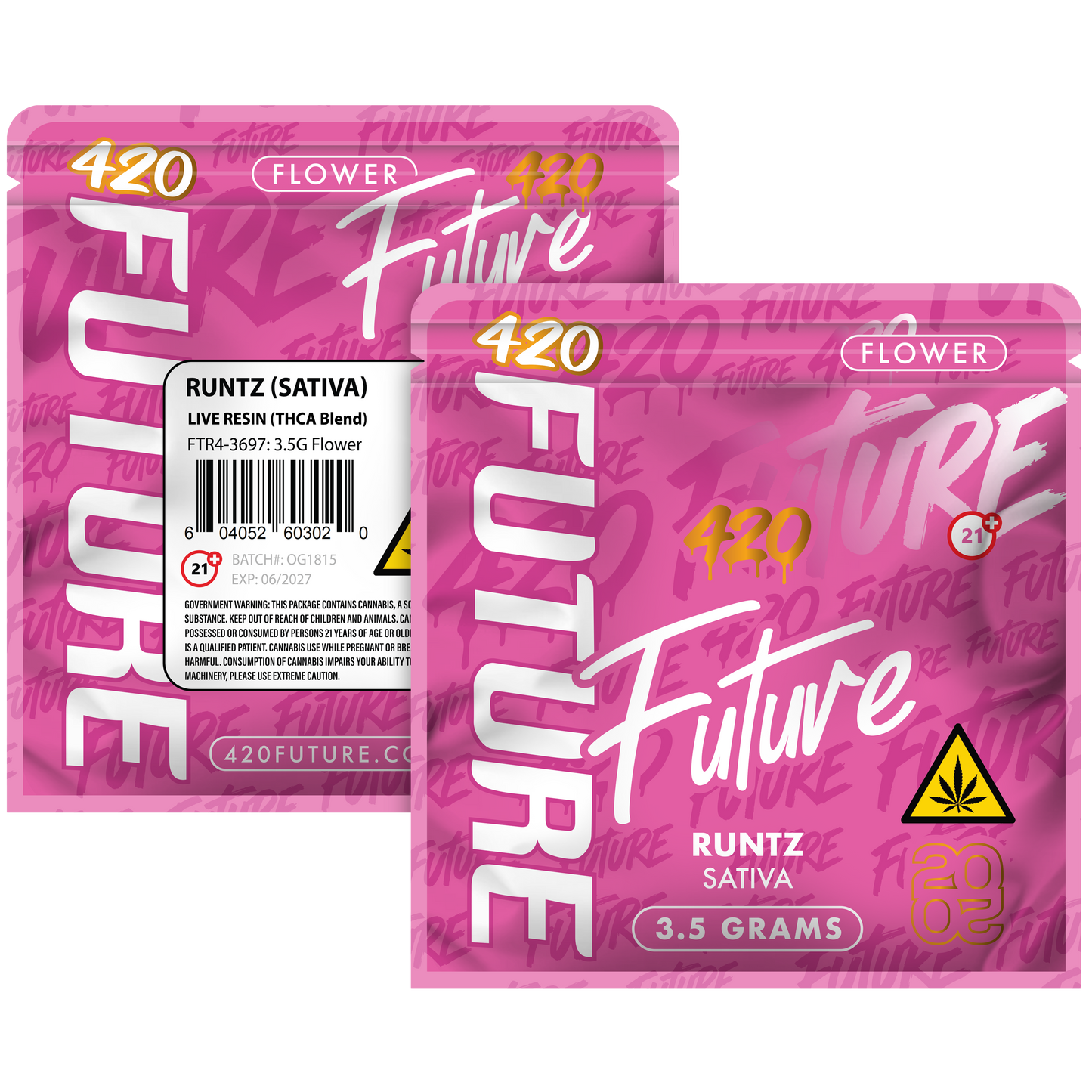 Runtz Flower (Sativa) – 3.5 Grams Live Resin