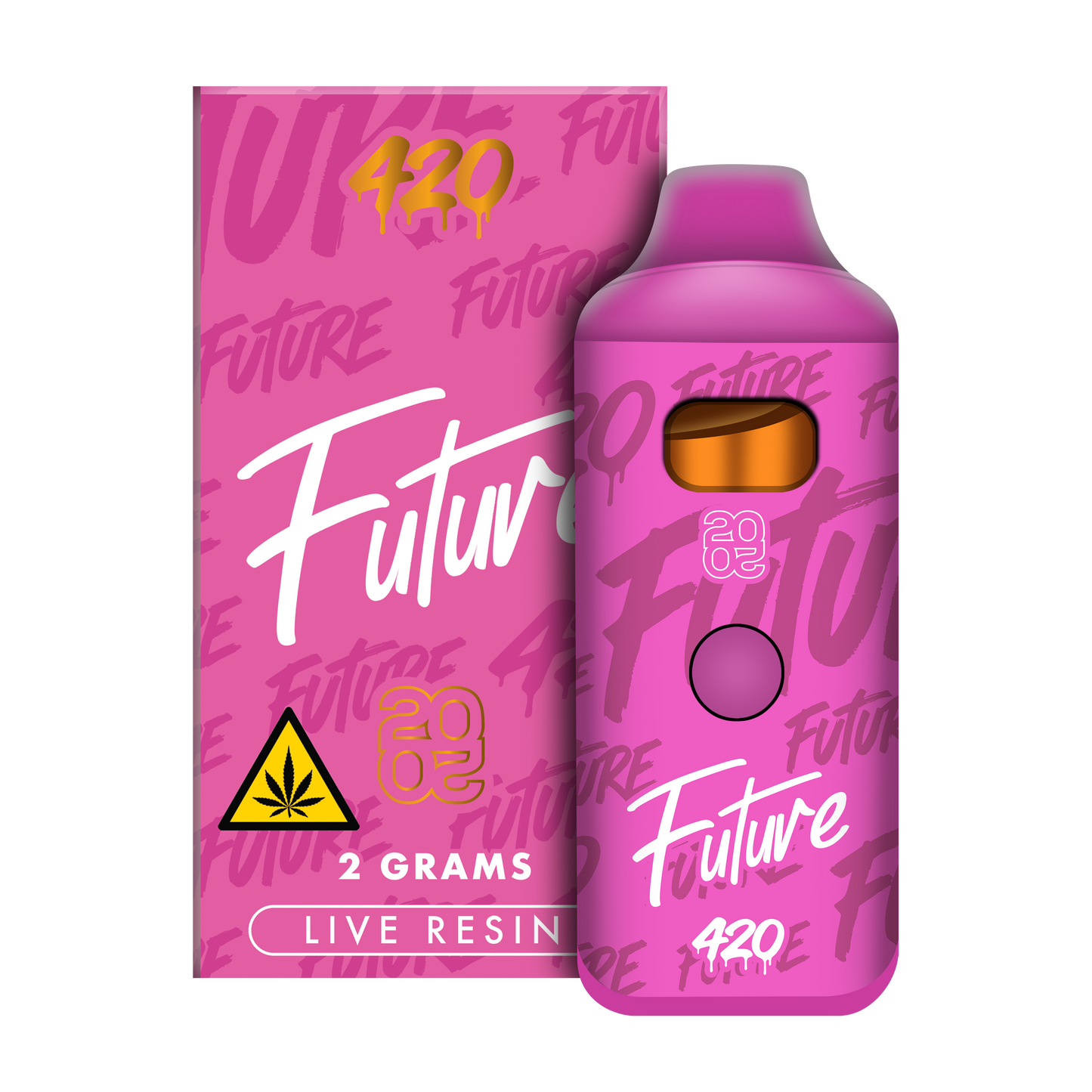 Pink Runtz (Sativa) – 2G Live Resin Disposable Vape