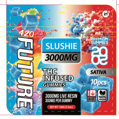 Future Thca Infused Gummies 3000 MG - Slushie - B2B