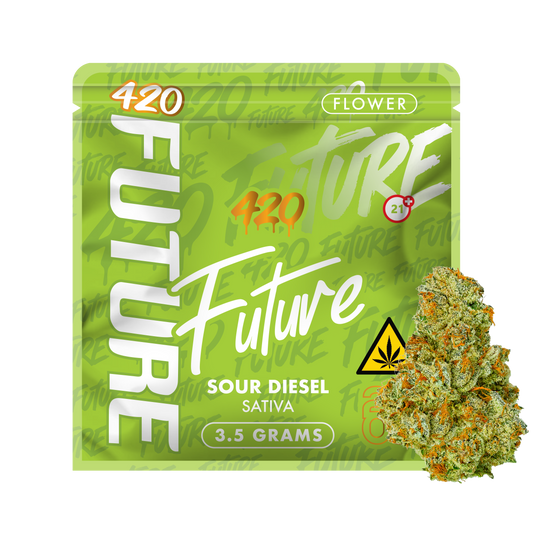 Sour Diesel Flower (Sativa) – 3.5 Grams Live Resin
