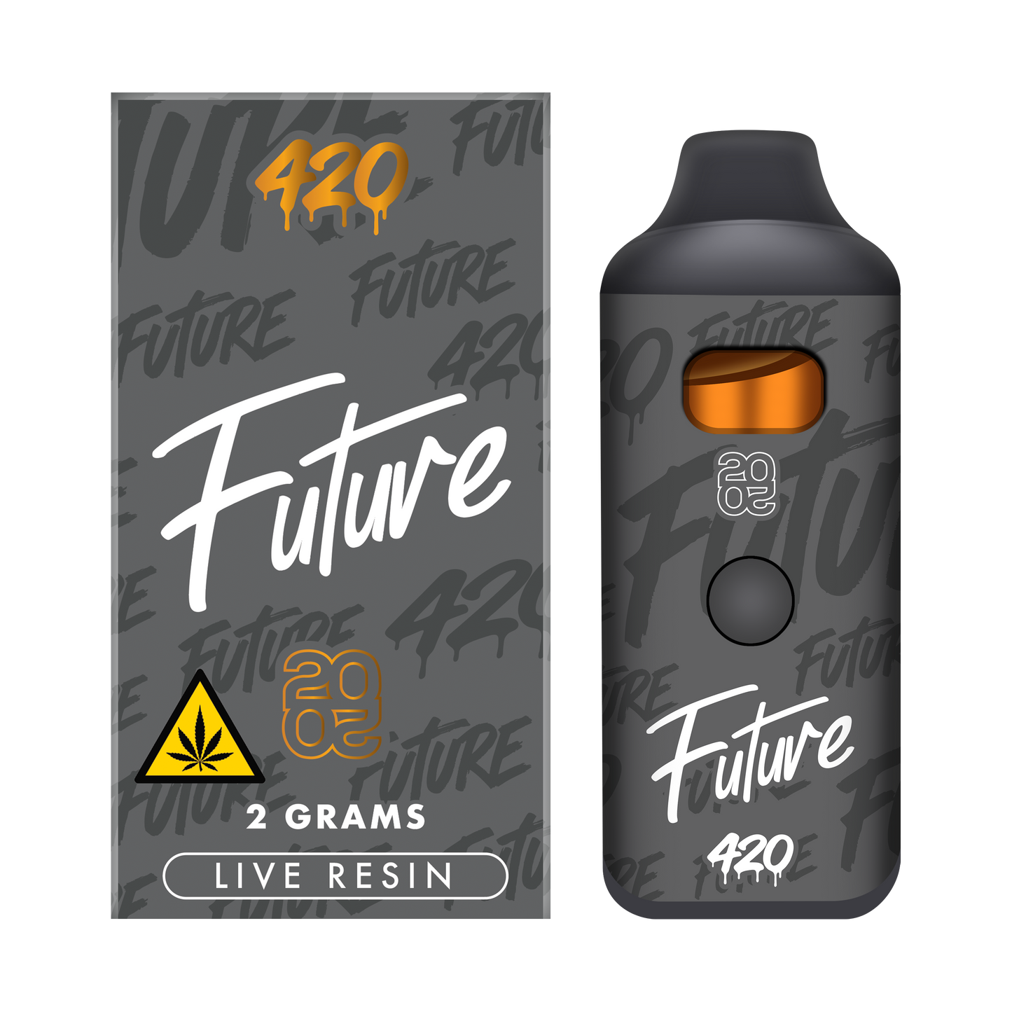 White Widow (Hybrid) – 2G Live Resin Disposable Vape