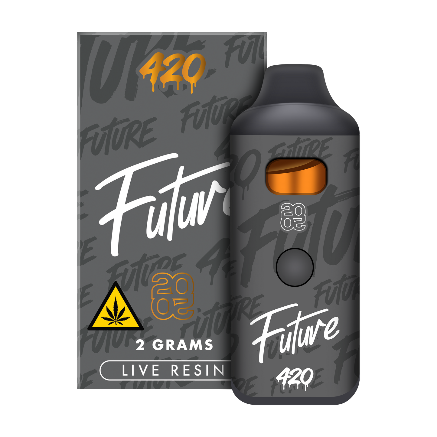 White Widow (Hybrid) – 2G Live Resin Disposable Vape
